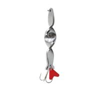 Haodream Cebo de metal duro, espirales giratorias, cucharas largas, señuelos de pesca, spinner, rotación de tornillos, equipo de pesca, rotación de tornillos, lentejuelas de metal jigbait