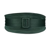 Haodream Cinturón Cincher Vintage Corsé Cintura Banda Casual Bajo Pecho Corsé Forma Cinturón de Tela Suéter Charm Cinturón, verde, Talla única