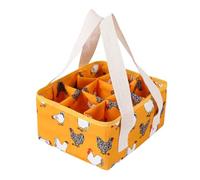 Haodream Contenedor de huevos multiusos con 9 secciones para el almacenamiento de recolectores de frutas y recolectores de frutas multiusos