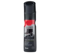 Haodream Crema para zapatos de piel, crema líquida para zapatos, aplicador de esponja integrado para la revitalización de cinturones de camino, fácil aplicación de la crema para zapatos, Negro