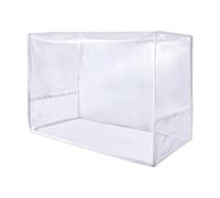 Haodream Cubierta transparente para máquina de coser, tejido de PVC flexible, compatibilidad universal, fácil de limpiar, protector de máquina de coser de PVC