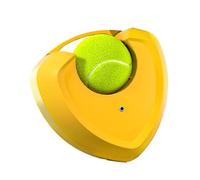 Haodream Equipo de entrenamiento de montaje rápido, sin agua, incluye pelota para entrenamiento de alto rebote, entrenador de tenis duradero, pelota de rebote con cuerda