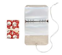 Haodream Estuche multiusos para agujas redondas con 6 agujeros extraíble de PVC para guardar hilo de tejer herramientas de manualidades portátiles