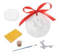 Haodream Guarda las huellas de tu amigo peludo en un bonito expositor con este sencillo juego de manualidades como recuerdo de tu mascota