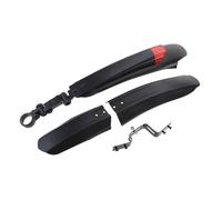 Haodream Guardabarros de bicicleta para placa de protección, prevención de barro, placa delantera/trasera, para guardabarros con guardabarros de bicicleta ligero