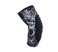 Haodream Honeycomb - Espinilleras de fútbol, espinilleras, rodilleras, manguitos de pierna, equipo de protección, protección de caña, rodillera