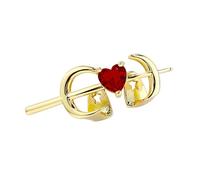 Haodream Joyería dental Hip Hop con forma de corazón, accesorios dentales huecos, textura de cobre para adultos, adolescentes y entusiastas del cosplay, joyería dental en forma de corazón