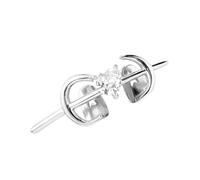 Haodream Joyería dental Hip Hop con forma de corazón, accesorios dentales huecos, textura de cobre para adultos, adolescentes y entusiastas del cosplay, joyería dental en forma de corazón