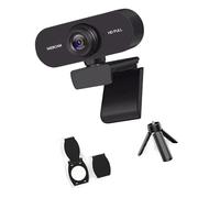 Haodream Juego de 1 cámara de escritorio universal, incluye soporte ajustable y cubierta de objetivo para cámara web de videoconferencia 1080P, 2K, 4K