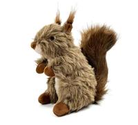 Haodream Juguete interactivo para cachorros de ardilla de sonido, duradero, a prueba de mordeduras, solución para miedos de mascotas, diseño fácil de limpiar, juguete para reducir la ansiedad de los