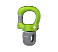 Haodream Liberación rápida de la articulación giratoria 360, mosquetón de escalada de bloqueo automático, accesorios, hardware, mosquetón profesional con bloqueo automático