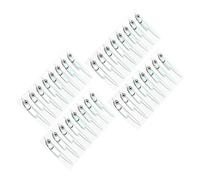 Haodream Materiales para atar moscas Silverside Máscara de Pescado Adhesivo para Moscas Atar Pescado Cebo Serpentinas Hombros Fleye Lámina Lurefish Máscara Máscara Máscara