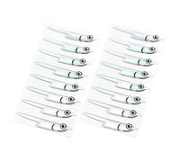 Haodream Materiales para atar moscas Silverside Máscara de Pescado Adhesivo para Moscas Atar Pescado Cebo Serpentinas Hombros Fleye Lámina Lurefish Máscara Máscara Máscara