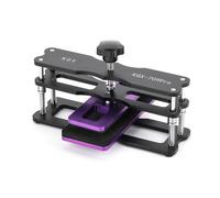 Haodream Molde de retención de presión giratoria de 360 ° para soporte de pantalla curva, relleno de pantalla de teléfono curvado y pegado forma de impresión de pantalla curva