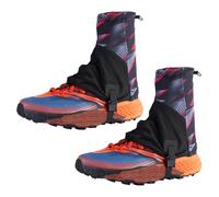 Haodream Polainas de senderos al aire libre tobillo bajo protector protector transpirable protección contra la arena para correr senderismo carreras impermeable al aire libre