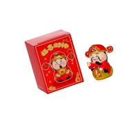 Haodream Resinas, Dios de la riqueza, figuras, estatuas CAI Shen, Fengshui ornamento para oficinas en casa, decoraciones de escritorio de figuras de riqueza