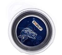 Haodream Sedal de pesca de acero inoxidable de 7 hebras con hilo de pesca revestido, extremadamente sensible con casi ningún estiramiento