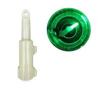 Haodream Señuelo de Pesca Intermitente Nocturno, luz subacuática, atrayentes de Pesca Impermeables, portátil