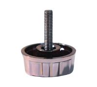 Haodream Tapas de tornillo de la manija del Carrete de pesca, tuerca semimetálica, botón de rotación, tornillo para la manija del Carrete de pesca