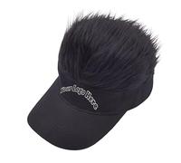 haoduanduan Gorra de pelo con nombre personalizado para hombre, gorra de béisbol con bordado popular de hip hop, gorra de pelo camuflada ajustable, Negro, S-XXL