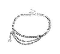 HAODUOO Body Chain Waist Dainty, Waist Belt Chains for Women Vintage Multilayer Chain Belly Chain for Women Waist Belts(Style 8)