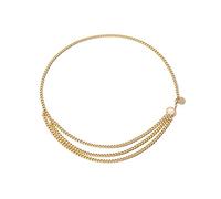 HAODUOO Body Chain Waist Dainty, Waist Belt Chains for Women Vintage Multilayer Chain Belly Chain for Women Waist Belts(Style 1)
