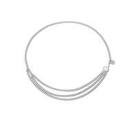 HAODUOO Body Chain Waist Dainty, Waist Belt Chains for Women Vintage Multilayer Chain Belly Chain for Women Waist Belts(Style 2)