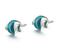 HAODUOO Jewelry Cufflinks Men's Cufflinks Fish Shaped Cuff Nails Fashion Tropical Ugly Fish Cufflinks Wedding Cufflinks Set