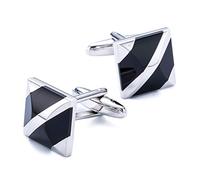 HAODUOO Jewelry Cufflinks Men's Cufflinks French Cufflinks Dress Buttons Men's French Business Buttons Cufflinks for All Kinds of Shirts