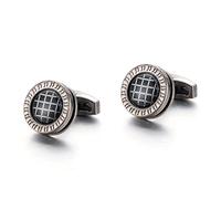HAODUOO Jewelry Cufflinks Men's Cufflinks French Shirt Cufflinks Fashion Wedding Dress Cufflinks Gun Black Cufflinks