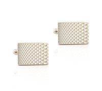 HAODUOO Jewelry Cufflinks Men's Shirt Cufflinks Plating Gold All Metal Cufflinks Men's French Cufflinks