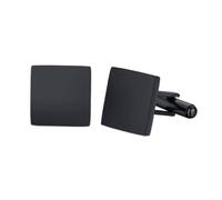 HAODUOO Mens Cufflinks Elegant Style Cuff Cufflinks Changing The First Cufflinks for Wedding Birthday Groom Gifts Stainless Steel Cufflinks Statement Jewelry Clothing Accessories(Square Black)