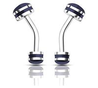 HAODUOO Mens Cufflinks Elegant Style Cuff Men's Cuffs, Personalized Men's Sports Barbell Cufflinks French Shirt Decorative Sleeve Nail Accessories Cufflinks
