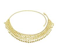 HAODUOO Necklaces Indian Gold Chain Bikini Belly Dance Dress Waist Chains for Women Female Harness Waist Belly Chain Belt