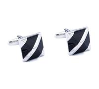 HAODUOO Square Cuff Nails Dress Buttons Men's Business Buttons Formal Cuff Decorative Buttons