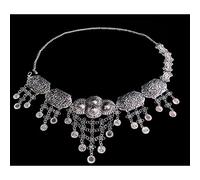 HAODUOO Waist Chain Vintage Belly Chains Carved Flower Women Turkish Wedding Dress Gypsy Boho Belt Waist Chains Dance Accessory Woman