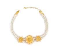 HAODUOO Womens Waist Chain Jewelry, Beach Waist Chains for Women Oval Flowers Belly Chain for Women Sexy Belts(Necklace)