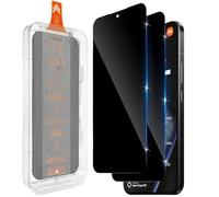 Haofun 2 protectores de pantalla de privacidad para Xiaomi Mi 15T/15T Pro 5G para cristal blindado, dureza 9H, borde negro, cristal protector de privacidad, sin burbujas, montaje en coche, antiespía