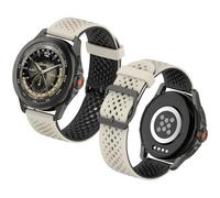 Haofun 22mm Correas para Xiaomi Watch S4 Sport/Watch S3/ Watch 2/2 Pro/Watch S2/ Redmi Watch 5 Active/ 5 Lite para Amazfit Balance/Bip 5 para Garmin Venu 3/2/ Vivoactive 4 - Bicolor Negro y Gris