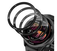 Haofun 3 Piezas Protector de Pantalla Compatible con Garmin Forerunner 970/ Forerunner 570 47mm TPU Película, Libre De Burbujas Cubierta Protectora Ultrafina, HD Película Protectora de TPU