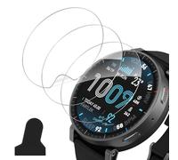 Haofun 3 Piezas Protector de Pantalla para Amazfit Active MAX Cristal Templado Película, Dureza 9H De Protectora Ultrafina, HD Película Protectora (Transparente)