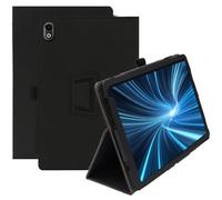 Haofun Funda Compatible con DOOGEE T10 Plus/UMIDIGI A13 Tab, Smart Cover PU Protectorcon Soporte Multiángulo, Ultra Delgada Anti-Caída Case Carcasa con Soporte para Lápiz (Negro)