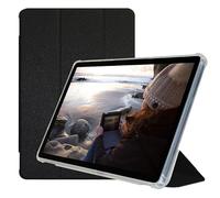 Haofun Funda para TECLAST T60AI, Cover PU Protector con Soporte Multiángulo, Ultra Delgada Anti-Caída Case Carcasa con Auto Despertador/Sueño, Negro