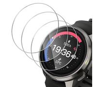 Haofun Protector de Pantalla para Suunto Ocean Templado Película, [3 Piezas] Dureza 9H Libre De Burbujas Cubierta Protectora Ultrafina, HD Película Cristal Templado