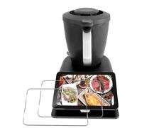 Haofun Protector de Pantalla para Vorwerk Thermomix TM7, 2 Piezas Cristal Templado, Ultra HD Cristal Templado, Dureza 9H Vidrio Templado, Antihuellas, Resistente al Aceite