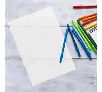 Haofy 10 pcs. Calefacción de Papel Transparente, la Película para una Obra de Arte lo Hace Usted Mismo, Fácil de Usar Material (0,3 mm translúcido de rectificación de 20x29 cm)