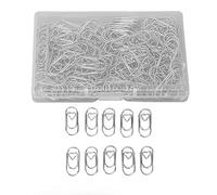 Haofy 150pcs Clips de Papel Lindos en Forma de Corazón Vibrante, Metal Premium, Fuerza de Sujeción Fuerte, Clips de Organización Multifuncional, Linda Idea de, Ideal para Oficina, Escuela, Diseño