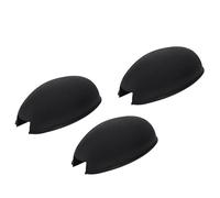 Haofy 3 Saxo de Reposapiés del Dedo del Pulgar, Reposapiés de Goma del Saxofón, Almohadillas de Llave de Palma, Cojines, Herramientas Protectores de Dedos para Soprano con Viento de Saxo de,