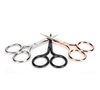 Haofy 3 Uds Tijeras Vintage Portátiles de Acero Inoxidable Pequeñas Herramientas de Corte de Cejas para el Hogar y Viajes