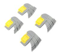 Haofy 4 Cepillos de Fregado Ciclónicos, Piezas de Repuesto de Cepillo Ciclónico de Goma de Plástico para Limpiador Zodiac MX8 Mx6 R0714400 Reemplazo de Cepillo de Fregado para Limpiador